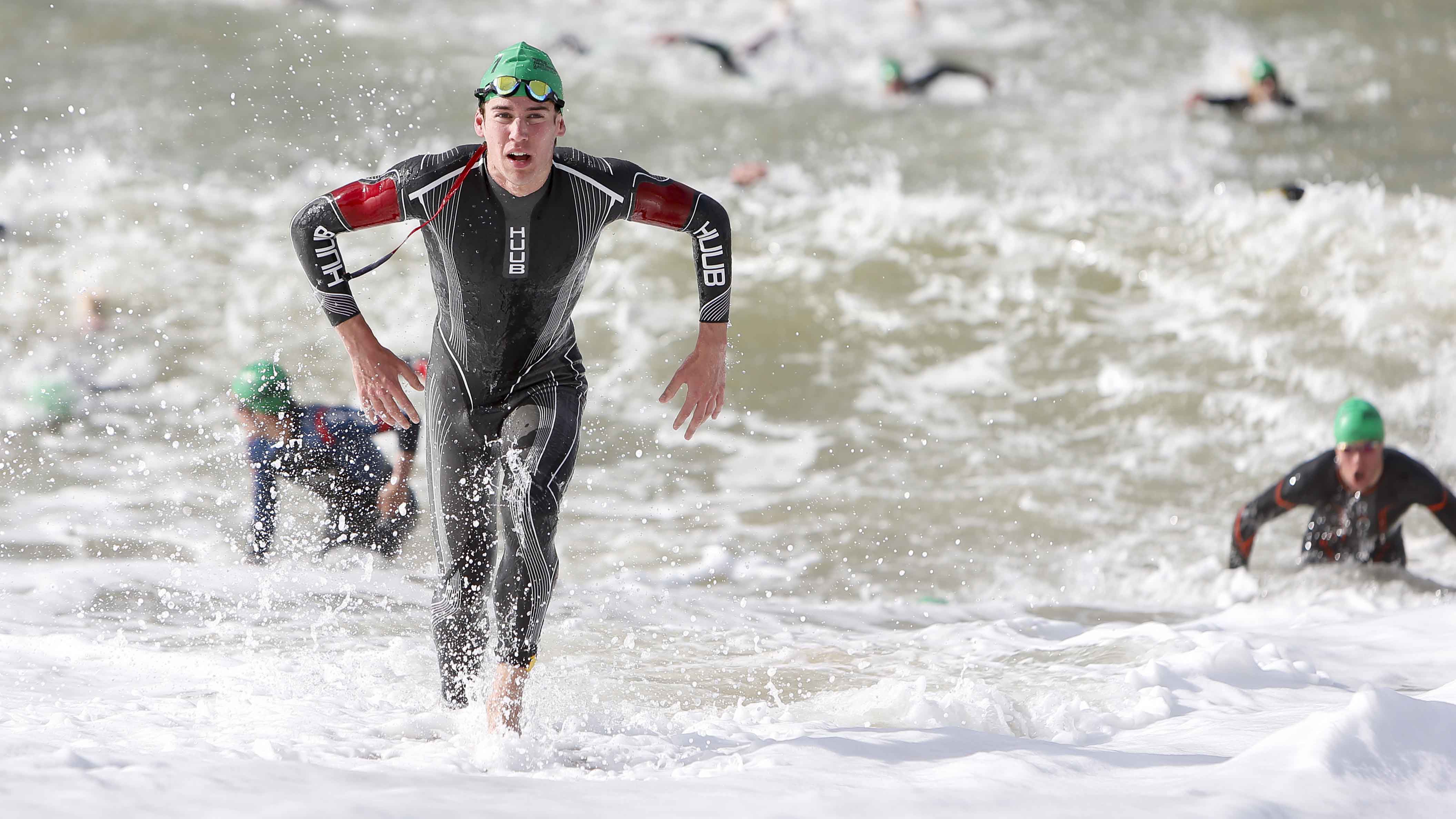 Triatletene kjenner miljøproblemene på kroppen