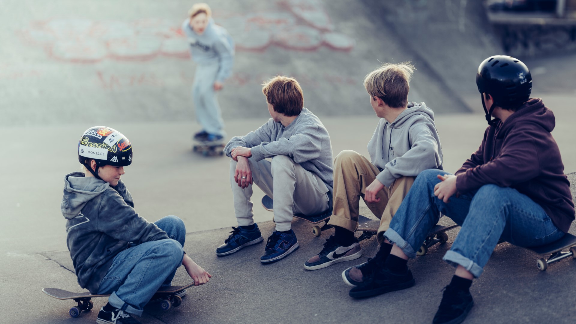 Illustrasjonsbilde skate