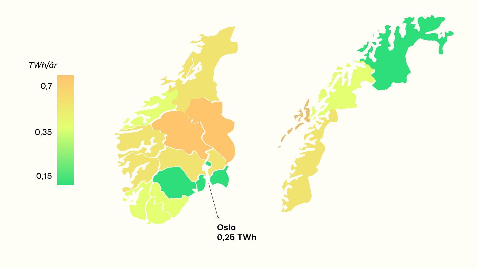 Idretten er til sammen en storforbruker av energi, som virker inn på helheten i strømnettet. Kilde: Hafslund Ren Arena / Hafslund Rådgivning